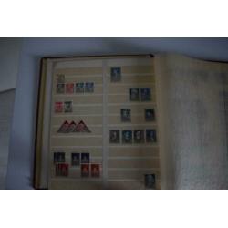 36) Heel oud stockboek met postfris Nederland