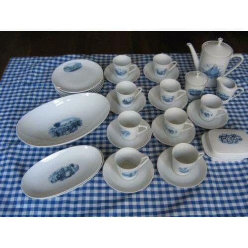 Holland Streekservies Bavaria jaren60/70 izgs