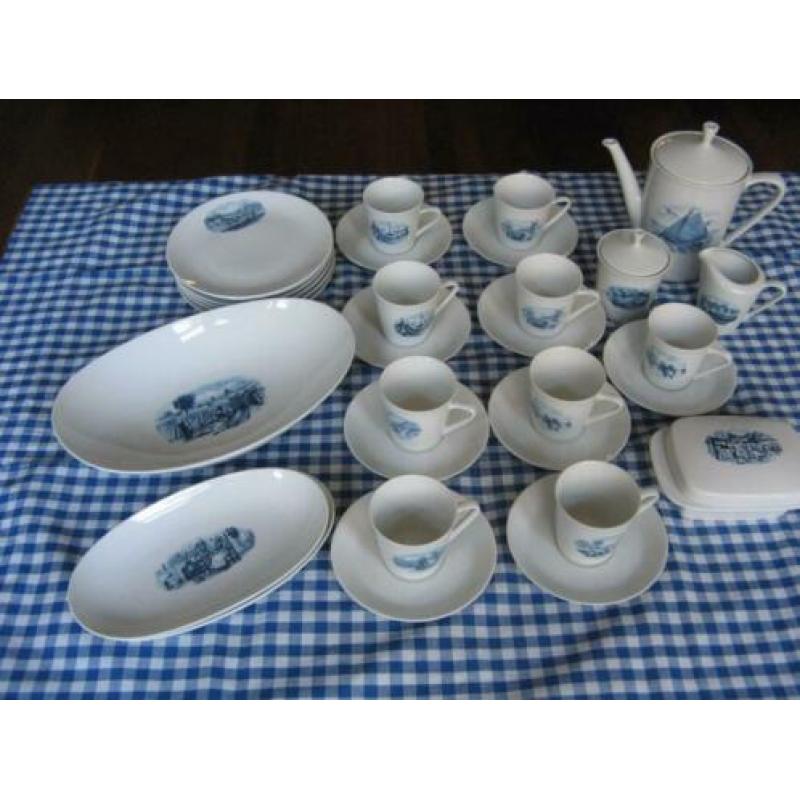 Holland Streekservies Bavaria jaren60/70 izgs