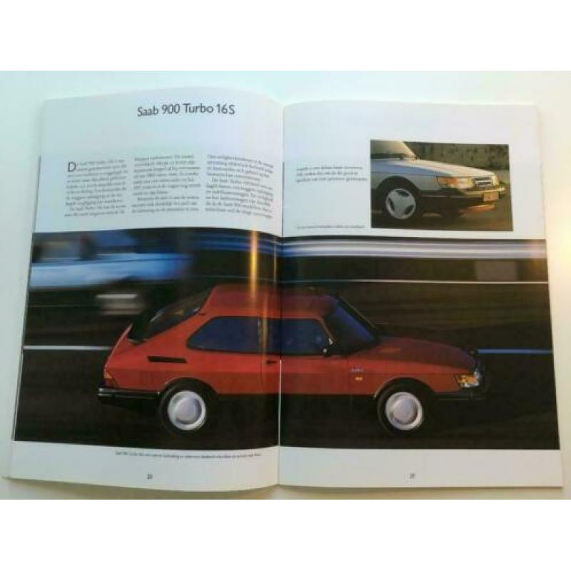 SAAB 900 brochure - modeljaar 1990