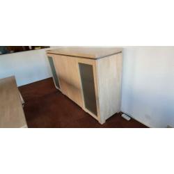 Mooi whitewash hoog dressoir