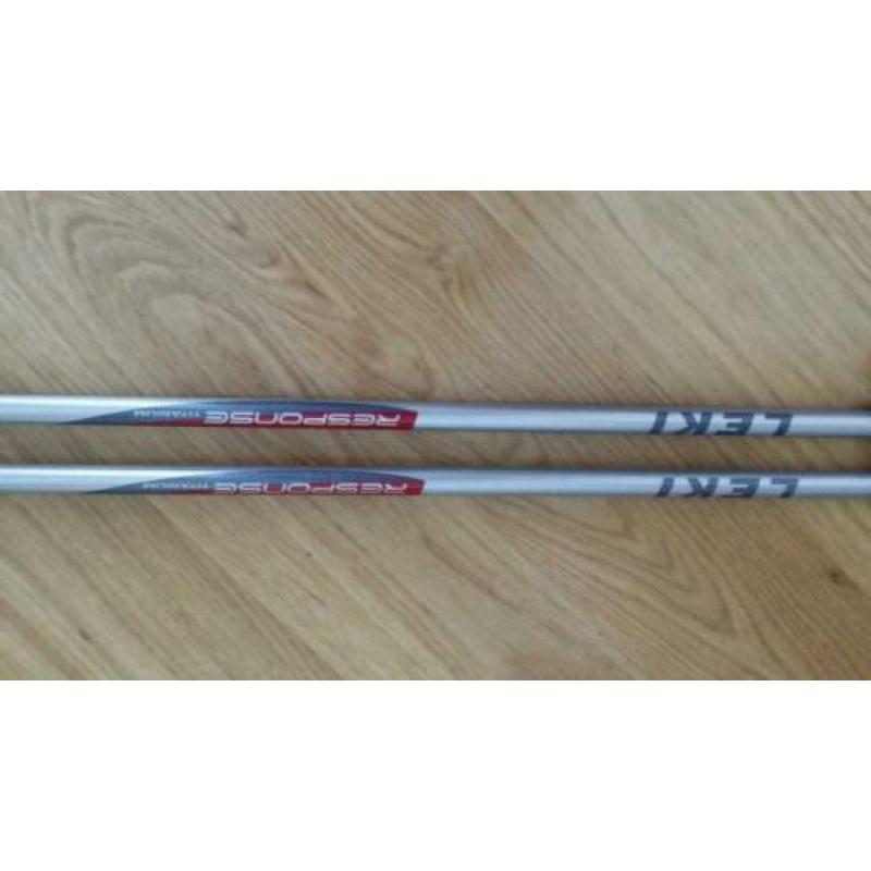 LEKI Response Aluminium Nordic Walking set 115 cm, nieuw.