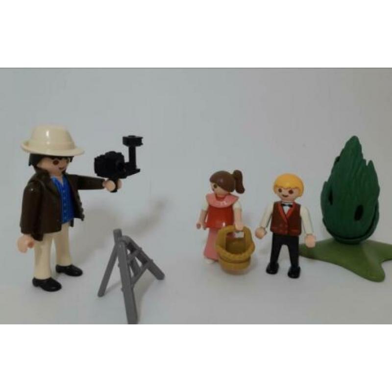 Playmobil bruidsfotograaf met kinderen en bloemenmeisje