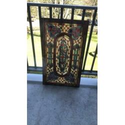 Glas in lood paneel 90x50 h/b