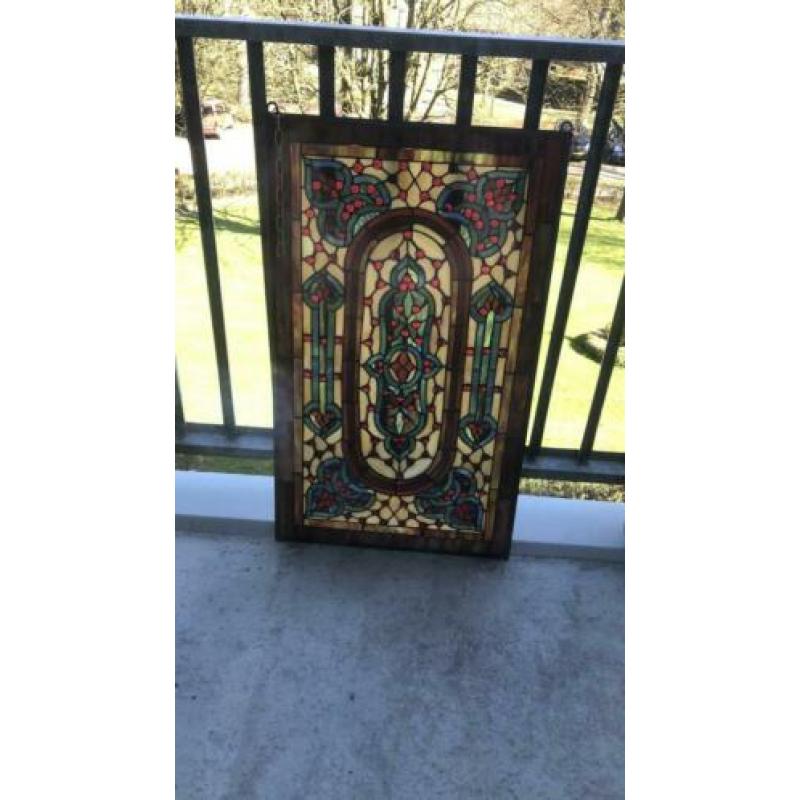 Glas in lood paneel 90x50 h/b