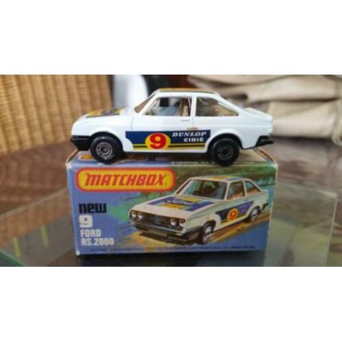 Matchbox 9f Ford Escort RS2000 MIB