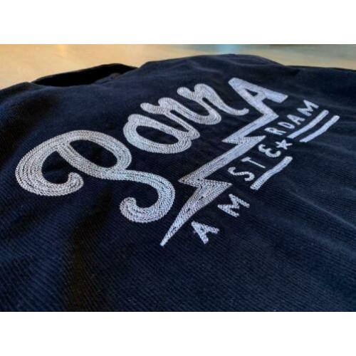 Parra corduroy club jas navy blue Small jacket