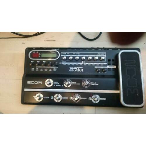 Zoom G7 iut Guitar Effects Processor