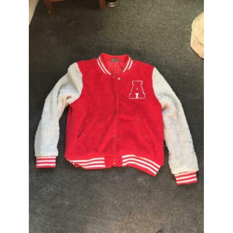 Prachtige en zachte bomber jas mt XL