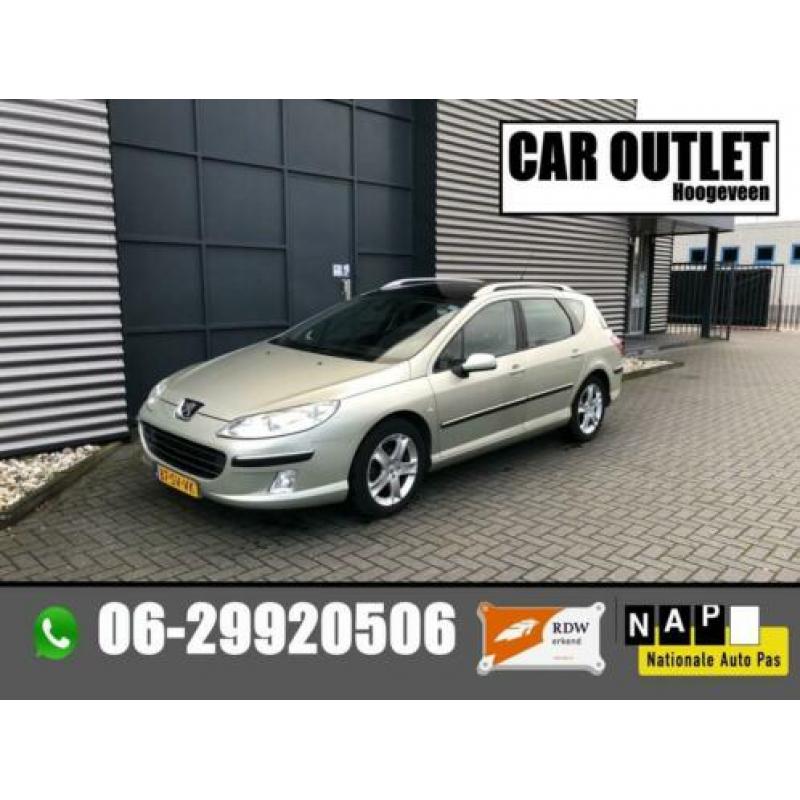 Peugeot 407 SW 2.0-16V XS Airco Nw APK --Inruil Mogelijk--