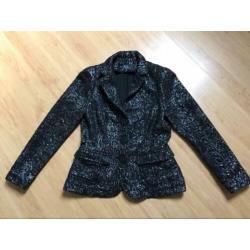 ML zgan jasje zwart mt 38/40