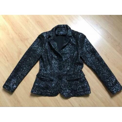 ML zgan jasje zwart mt 38/40