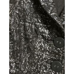 ML zgan jasje zwart mt 38/40