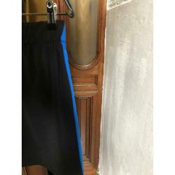Nieuw zwart met blauwe band rokje van penn& ink maat 38