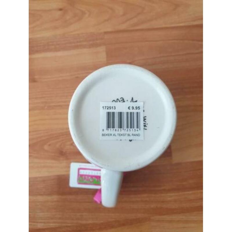 Blond Amsterdam mok groot