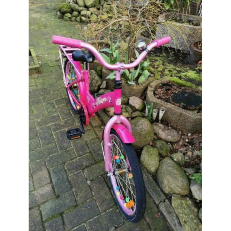 ????Kanzone roze meisjesfiets 20 inch!