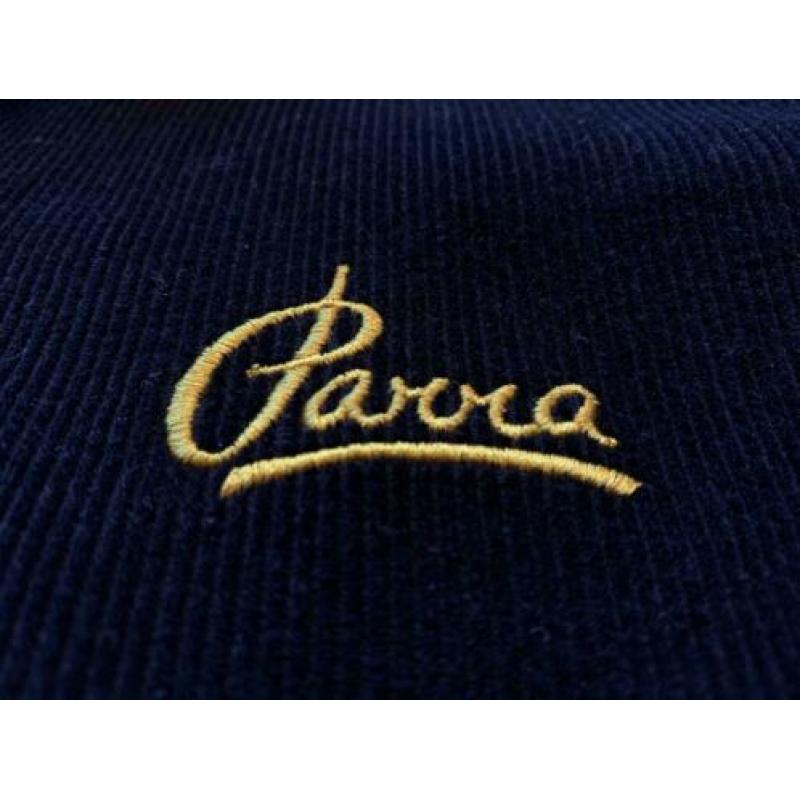 Parra corduroy club jas navy blue Small jacket
