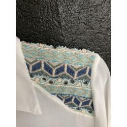 Zomerblouse | Shoeby | etnische stijl met kralen ????