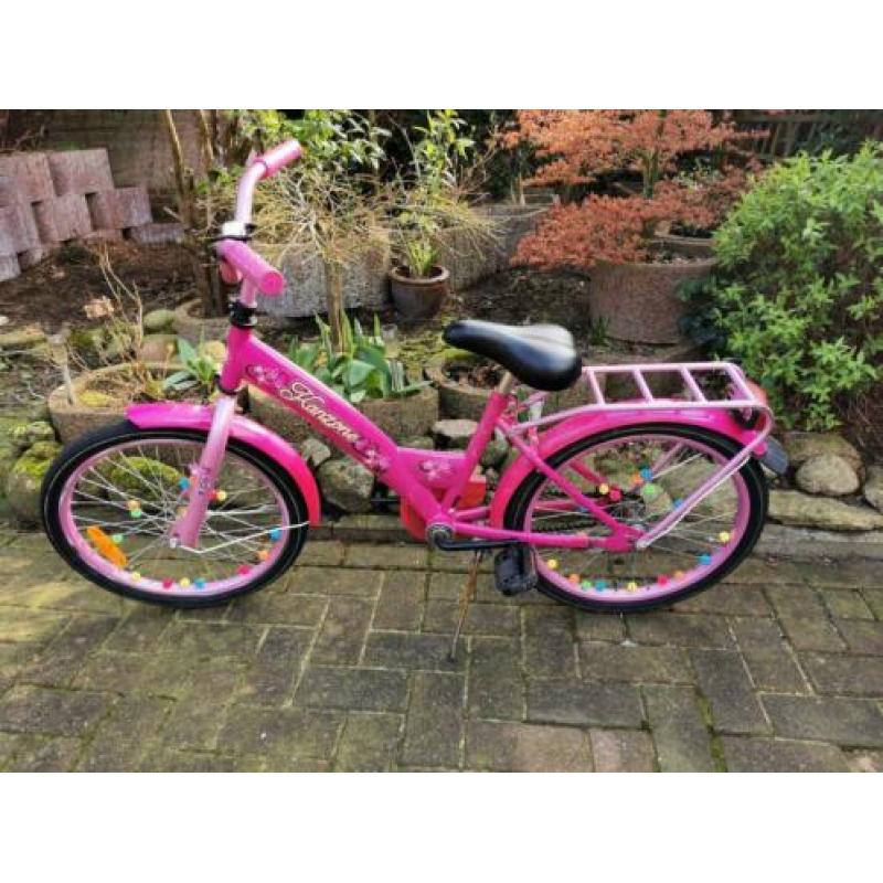 ????Kanzone roze meisjesfiets 20 inch!