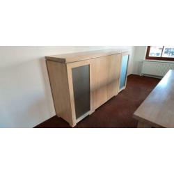 Mooi whitewash hoog dressoir