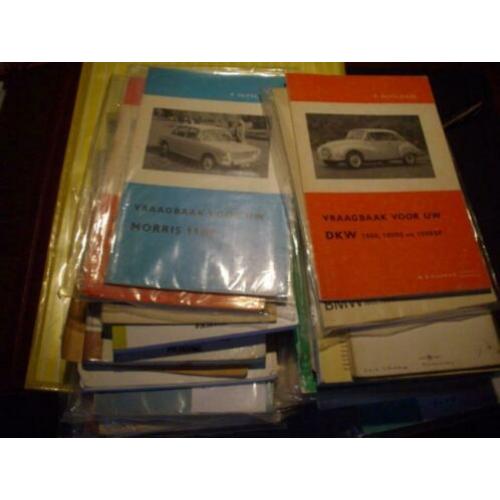 diverse titels boeken tijdschriften