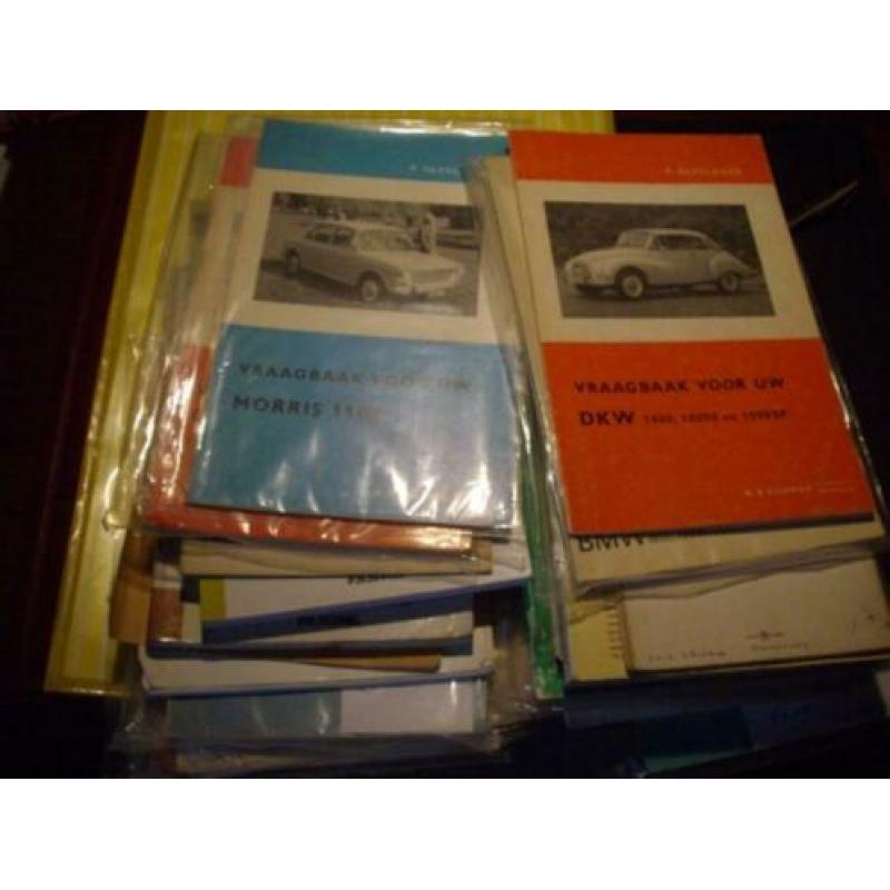 diverse titels boeken tijdschriften