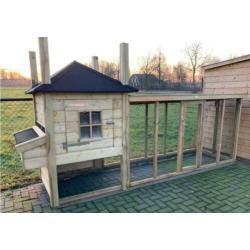PLUIMVEEVERBLIJF met legbak ook maatwerk