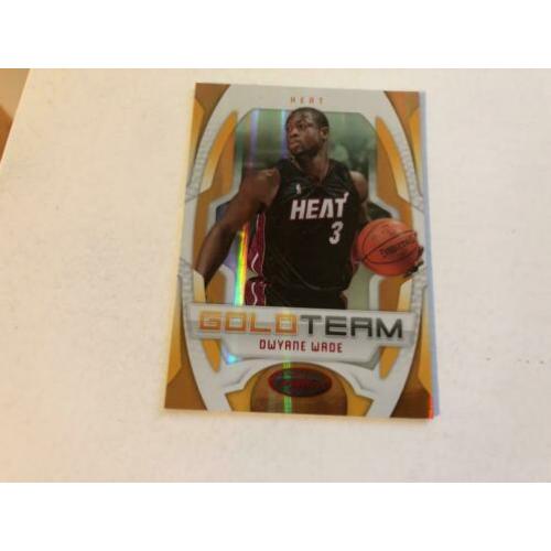 4x Dwayne Wade limited basketbal kaart: #/199, #/250, #/500