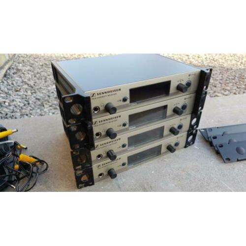 Sennheiser ew300 g3 ontvangers + beltpacks (780-822mhz)