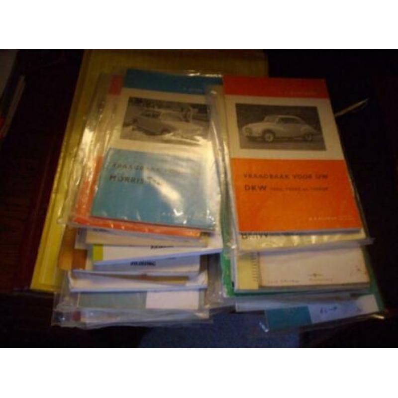 diverse titels boeken tijdschriften