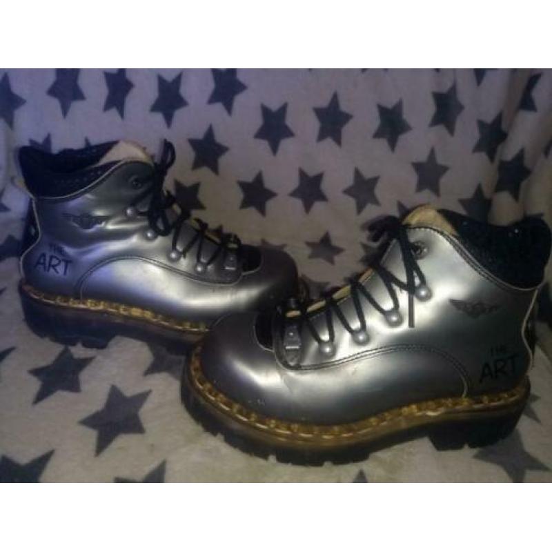Leren schoenen - Dr Martens lookalike