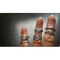 r. opruiming: 2. Ring boheemse stijl (15) keuze uit 8 versc