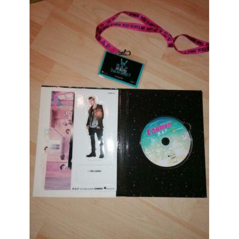 B.A.P carnaval album gesigneerd
