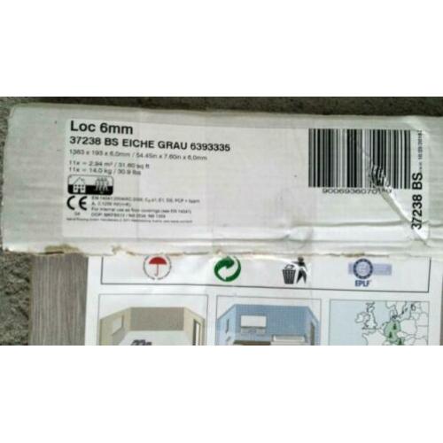 Laminaat 6.0 grijs eiken