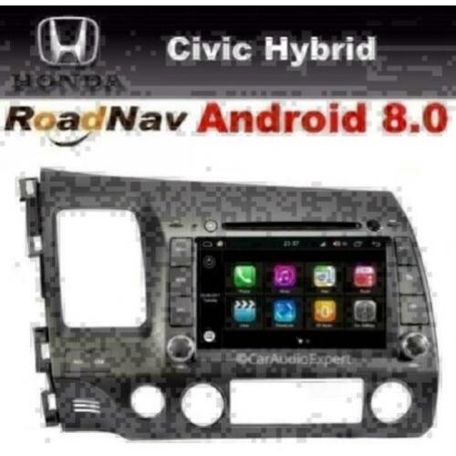 Honda Civic hybrid radio navigatie wifi android 8.0 carkit
