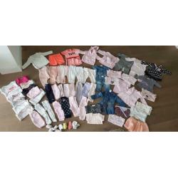 Pakket noppies, feetje,name of, dirkje 50 /56 / 62