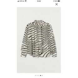 Oversized blouse maat 40