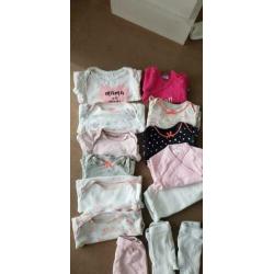 Pakket noppies, feetje,name of, dirkje 50 /56 / 62