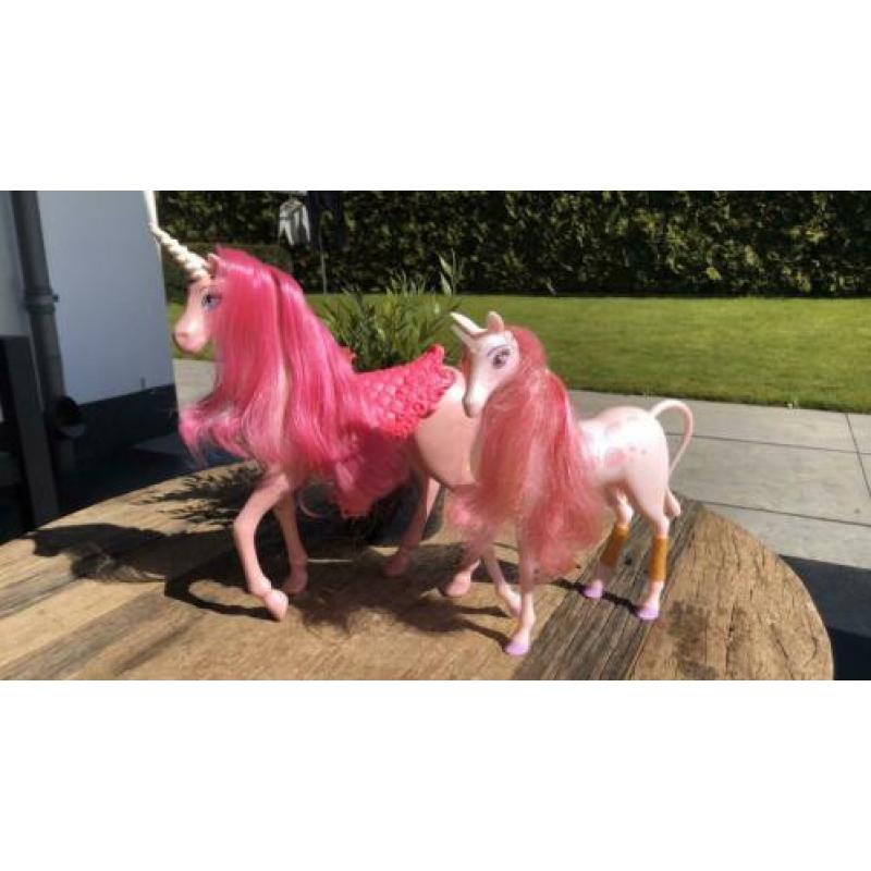 Barbie paard met koets