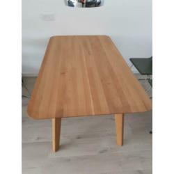 Eiken tafel eetkamer, heel mooi design