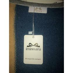 Vest met gekleurde vlakken. NOOIT GEDRAGEN! Maat M/L