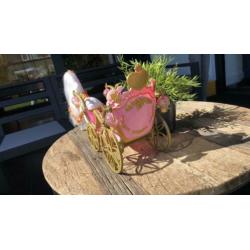 Barbie paard met koets
