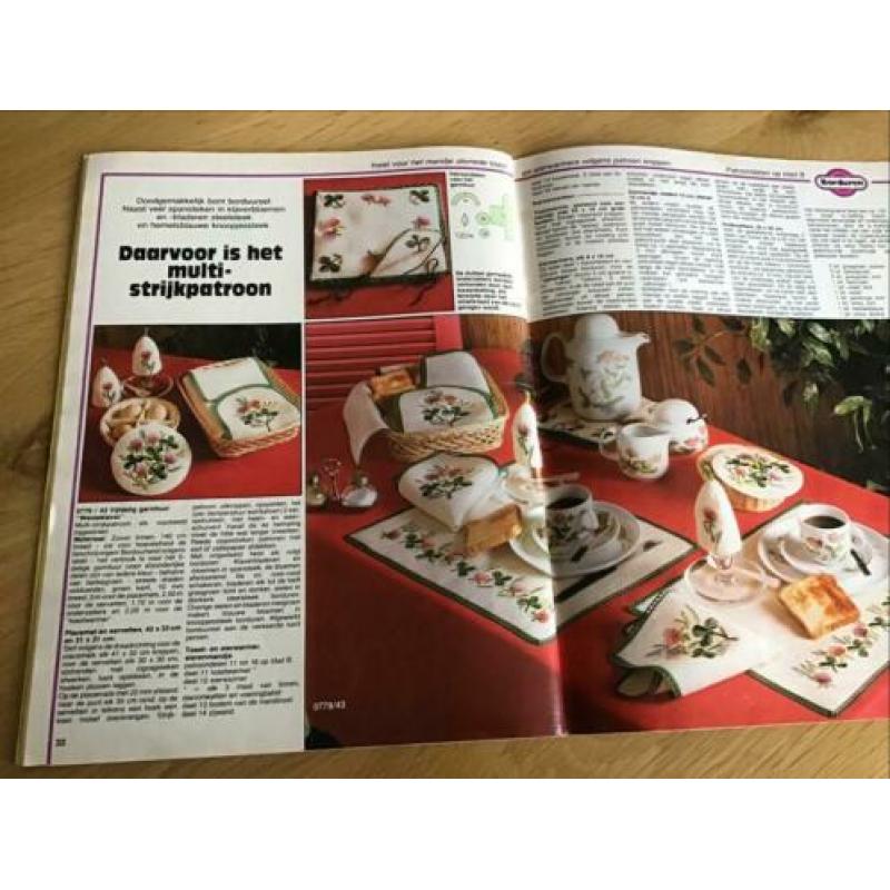 Handwerkblad, borduren,haken, breien