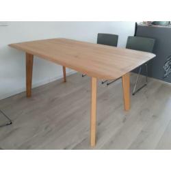 Eiken tafel eetkamer, heel mooi design