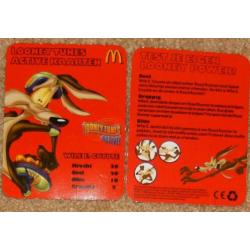Looney tunes active speelkaarten mc donalds kaarten