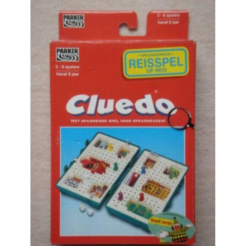 LEUK: Cluedo - Reisspel - Speciale 3D uitvoering !