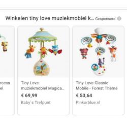 Tiny love muziek/box mobile