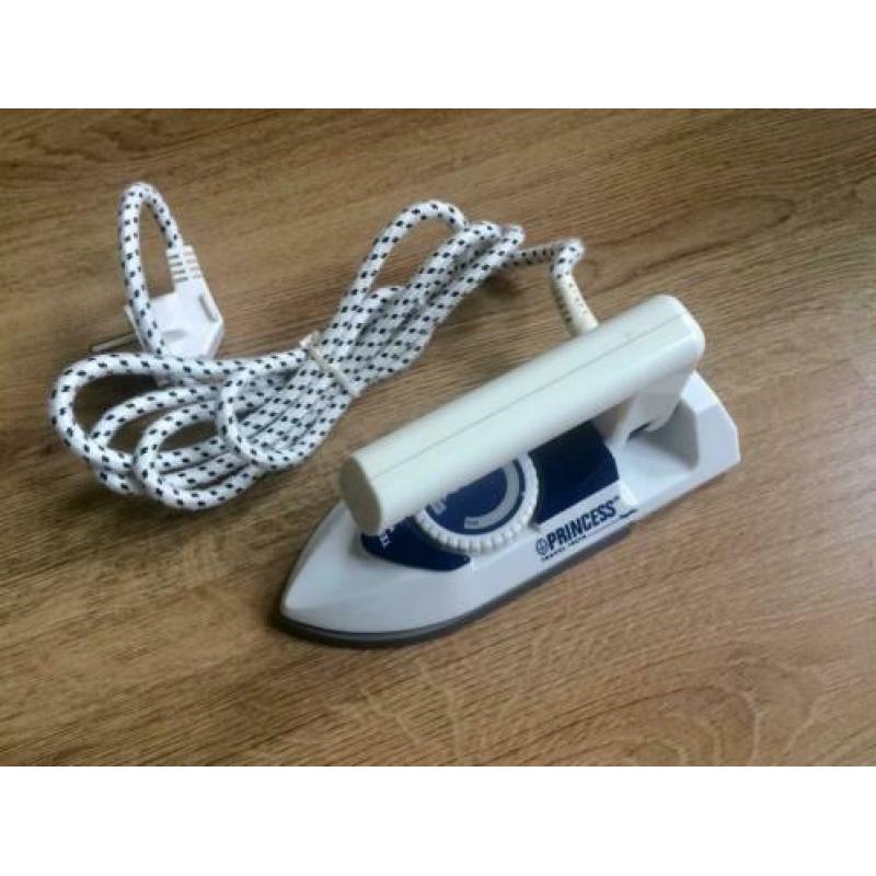 Vintage reis strijkijzer Princess reisstrijkijzer