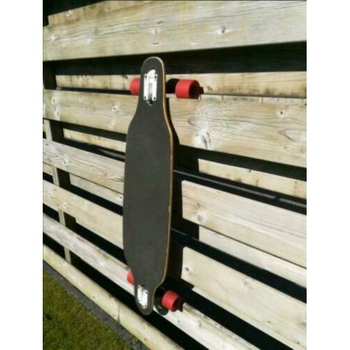 Longboard twin flowers surf