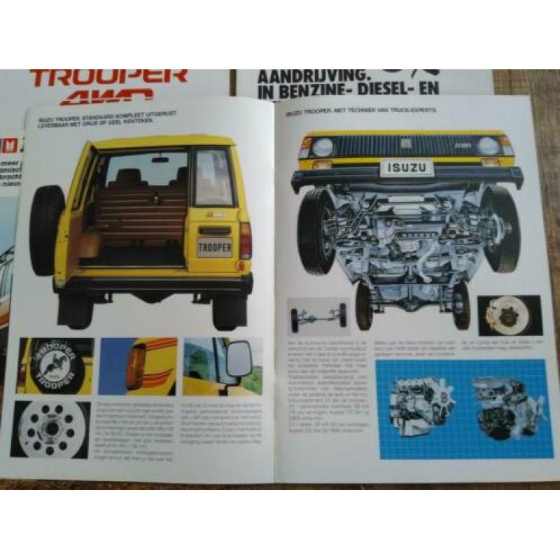 isuzu trooper partij folders
